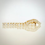 1,90 ct timanttirivikorvakorut – 14K keltakulta – D–E/VVS – IGI