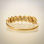 18k Vintage Timanttisormus 0,50 ct takaa