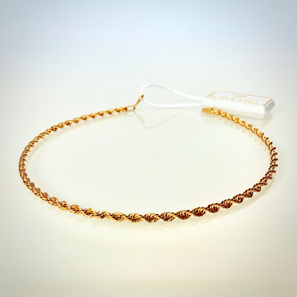 18K italialainen Funetta-rannekoru – 20,5 cm