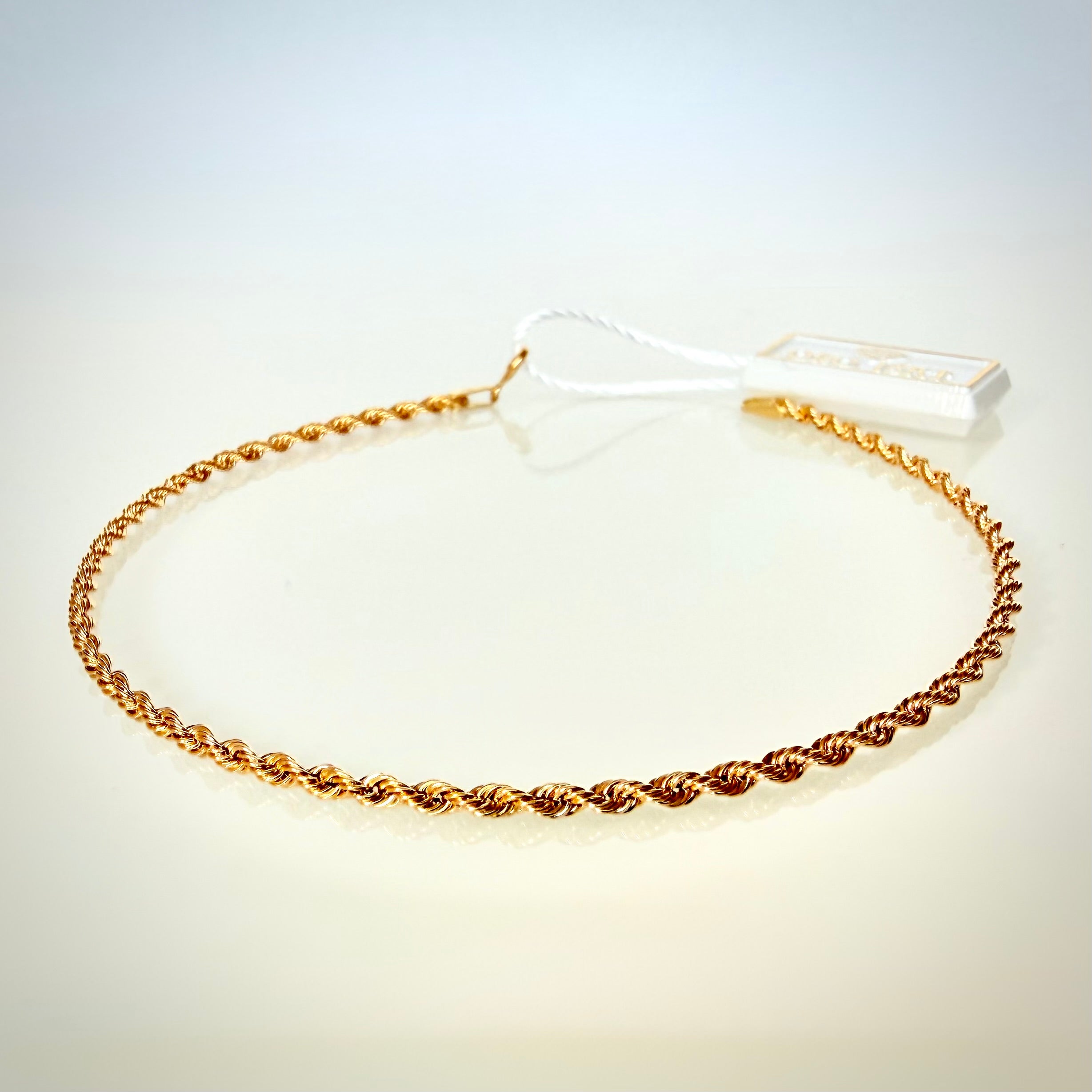 18K italialainen Funetta-rannekoru – 20,5 cm