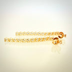 1,90 ct timanttirivikorvakorut – 14K keltakulta – D–E/VVS – IGI