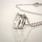 1,54 ct Oval Cut -timanttikaulakoru – D/VS1 – 14K valkokulta – IGI