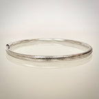 18K valkokultainen joustava mesh-rannekoru – Made in Italy sivulta