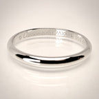 Cartier 1895 Wedding Band Platinum Pt950 2,5 mm – Koko 57 | Sertifikaatti & rasia