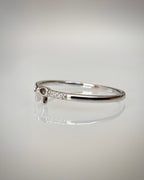 14K rusetti timanttisormus 0,02 ct | Luonnontimantit | Valkokulta