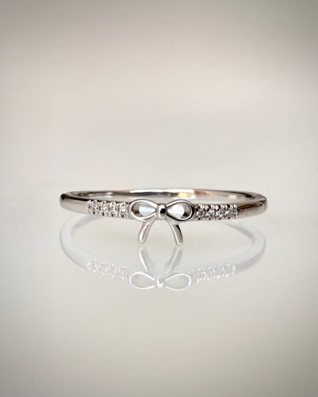 14K rusetti timanttisormus 0,02 ct | Luonnontimantit | Valkokulta