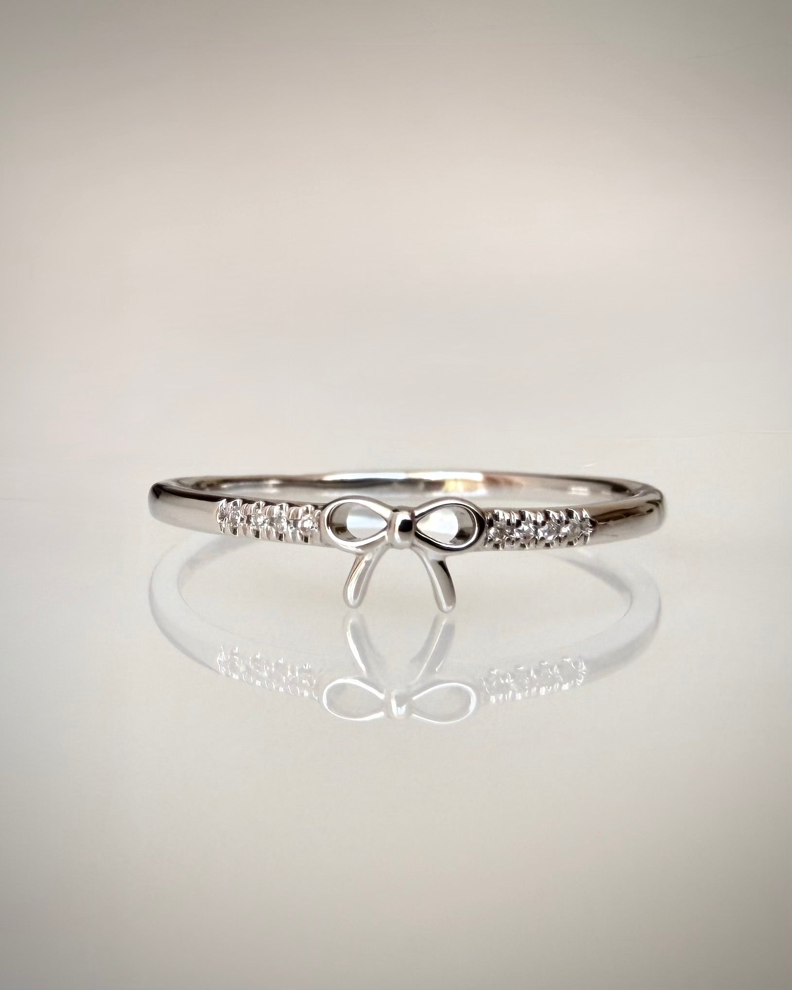 14K rusetti timanttisormus 0,02 ct | Luonnontimantit | Valkokulta