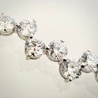14 kt valkokultainen timanttirannekoru 2,63 ct – HRD