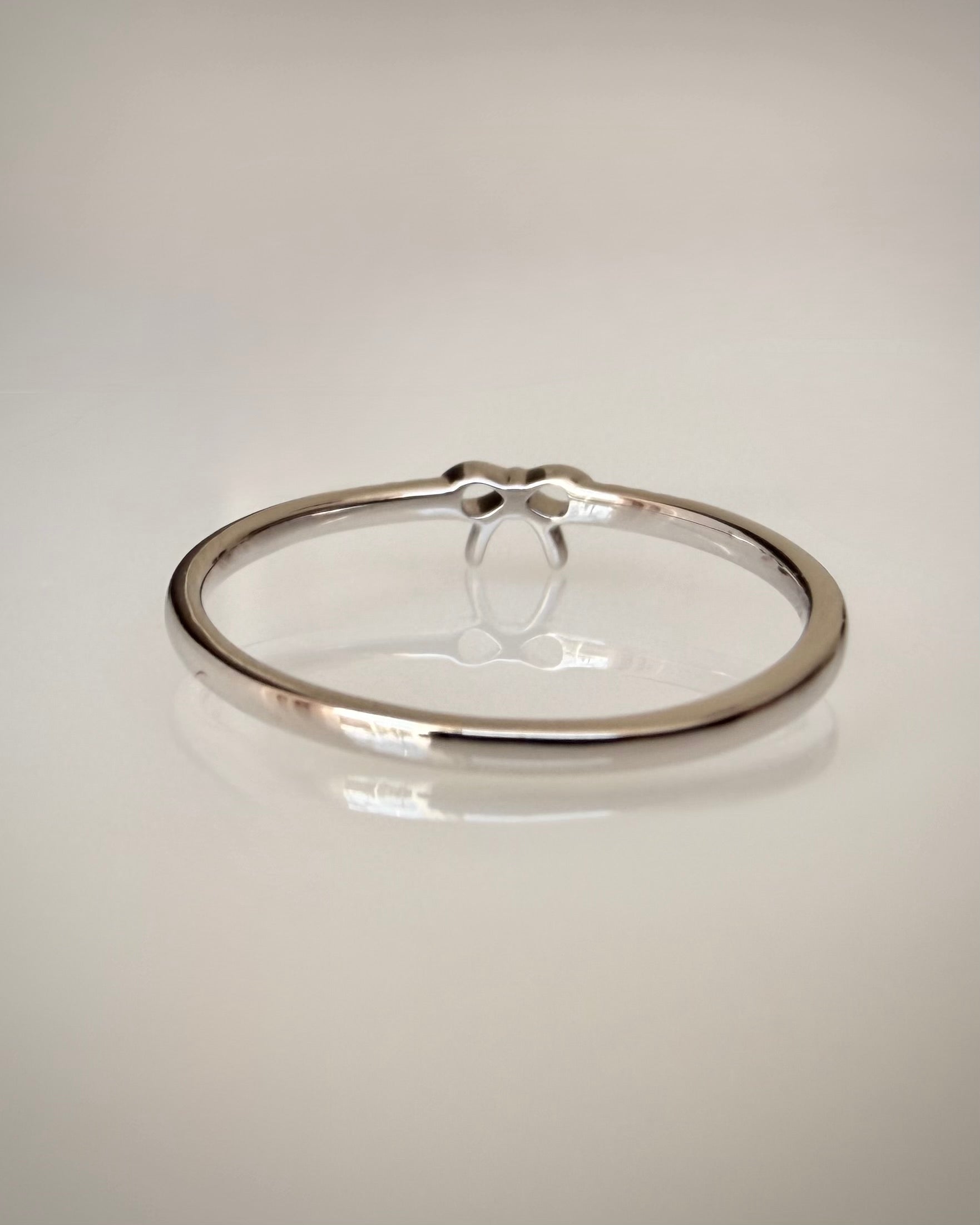 14K rusetti timanttisormus 0,02 ct | Luonnontimantit | Valkokulta