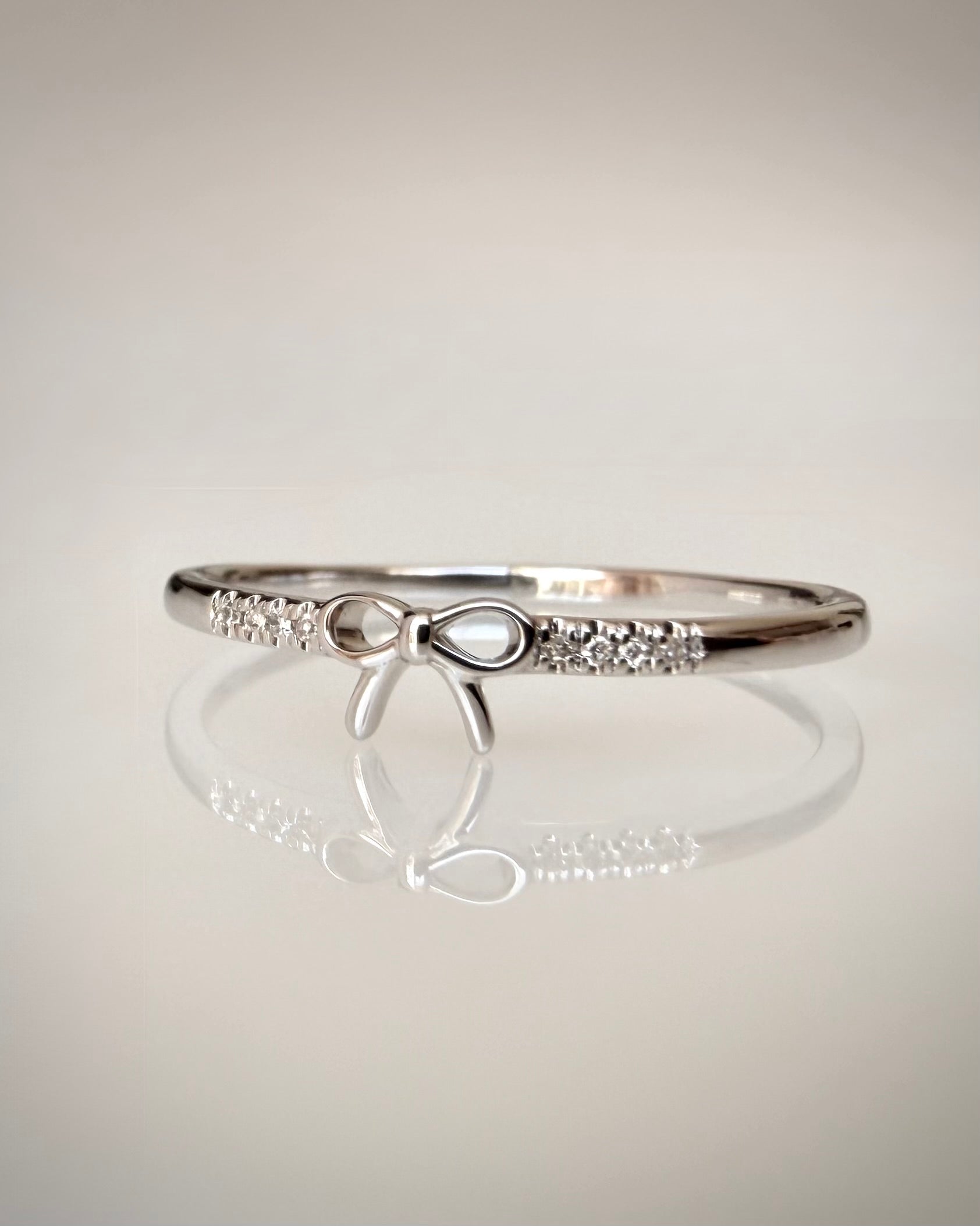 14K rusetti timanttisormus 0,02 ct | Luonnontimantit | Valkokulta