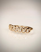 18k Vintage Timanttisormus 0,50 ct