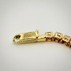 14k timantti tennisrannekoru 3,30 ct – IGI – D–E VVS