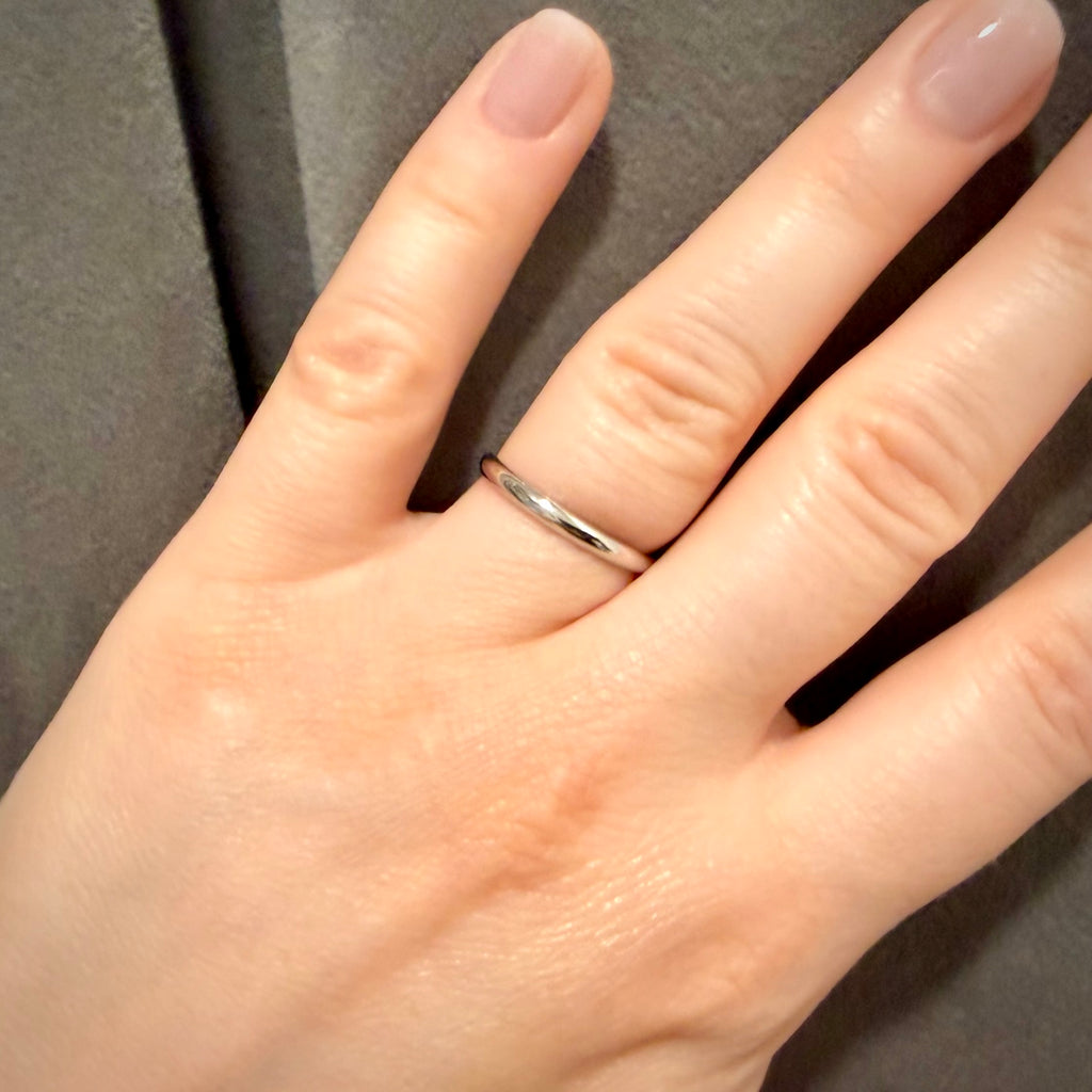 Cartier 1895 Wedding Band Platinum Pt950 2,5 mm – Koko 57 | Sertifikaatti & rasia