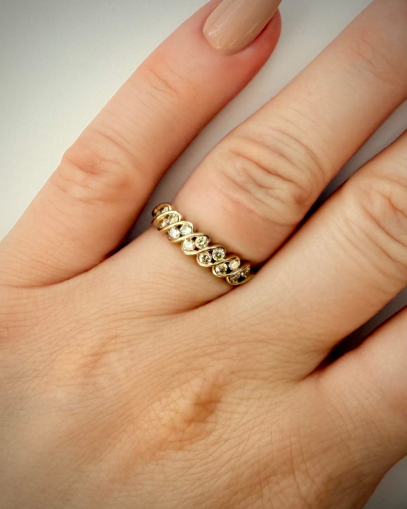 18k Vintage Timanttisormus 0,50 ct